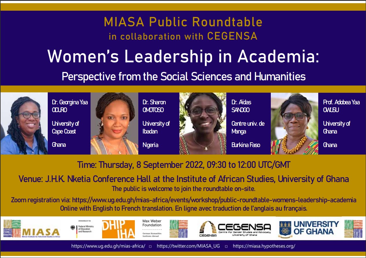 Public Roundtable: Women's Leadership in Academia