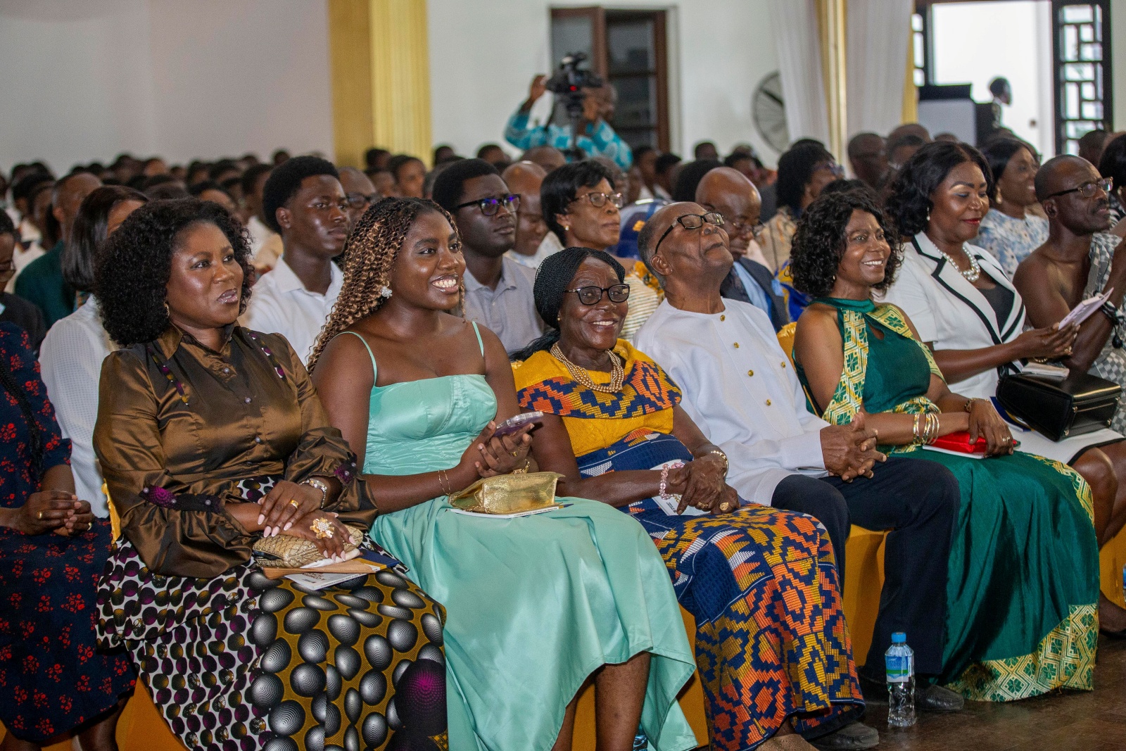 Family of Prof. Ofori at the lecture