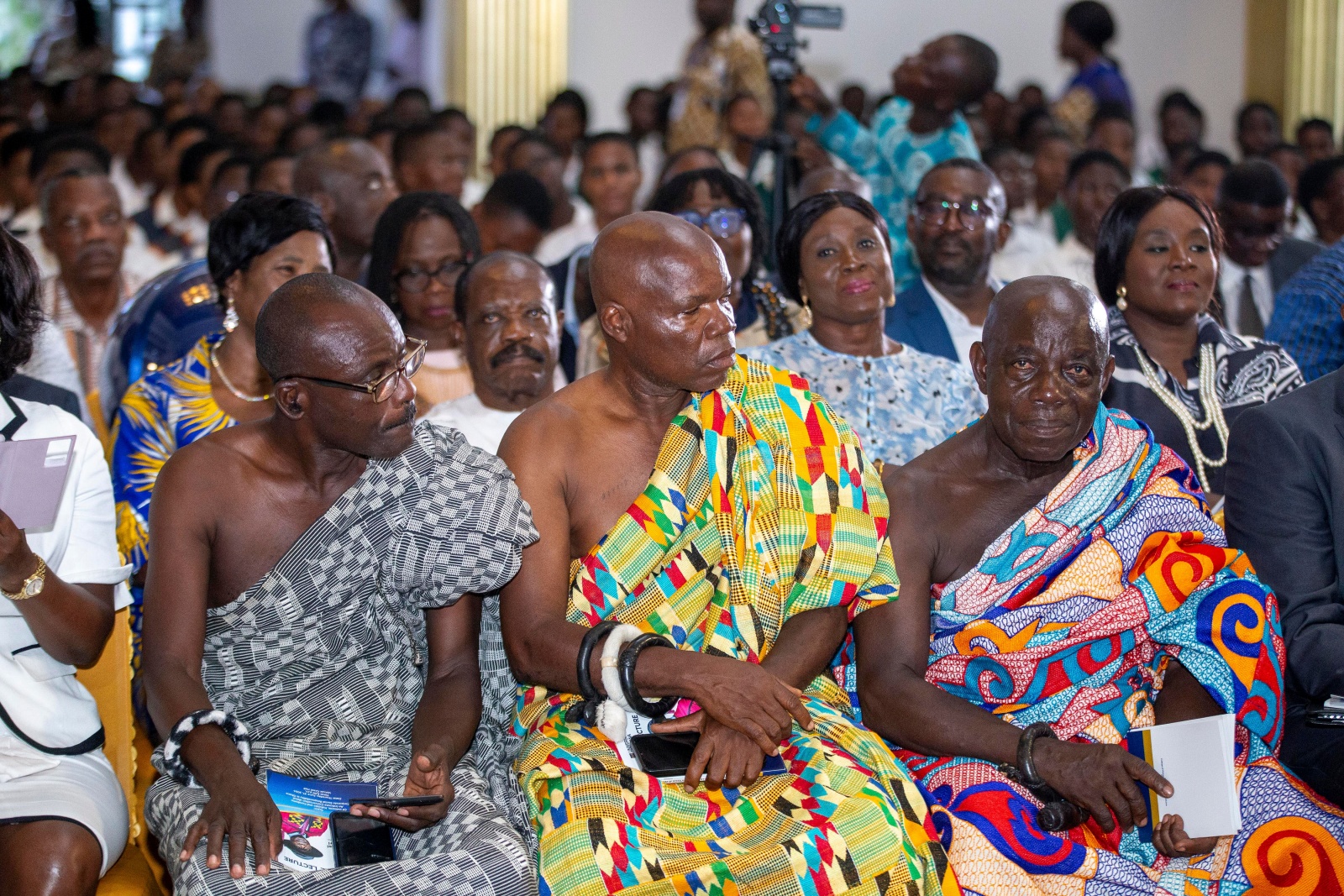 Some traditional leaders at the lecture