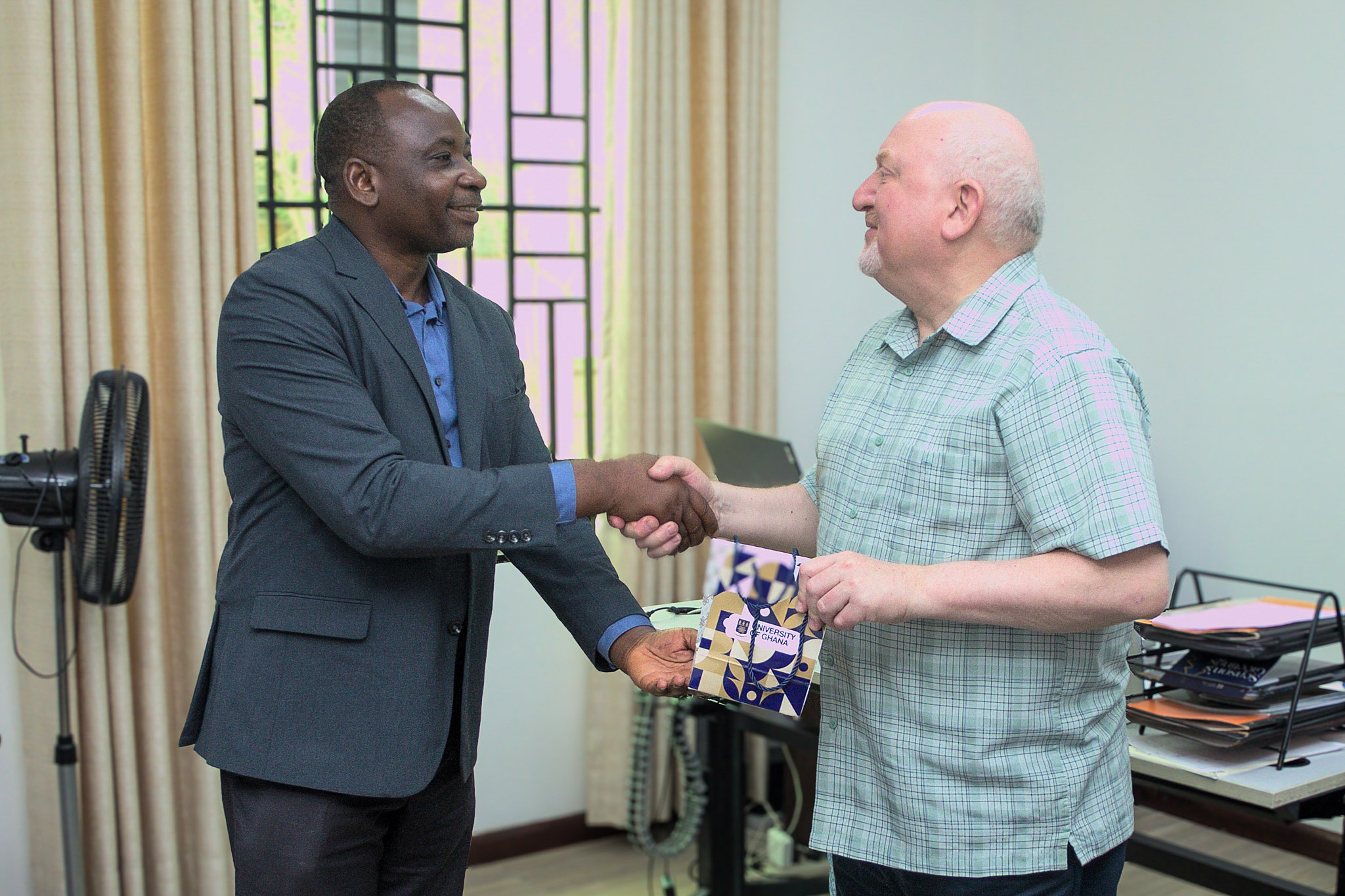 Courtesy Visit by Yale Professors to The Office of The Provost, College of Humanities
