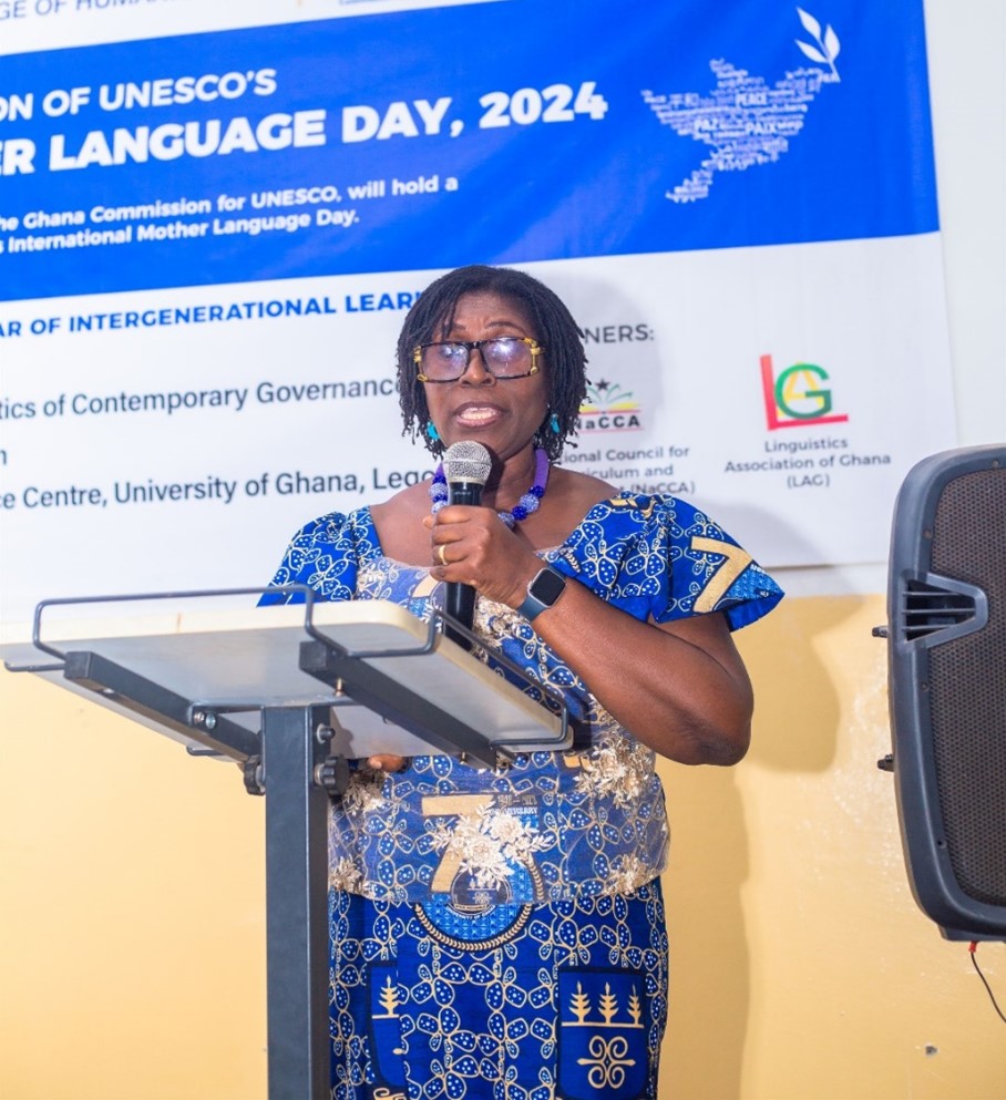 Prof. Josephine Dzahene-Quarshie, Dean, School of Languages