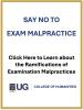  Say No to Exam Malpractice